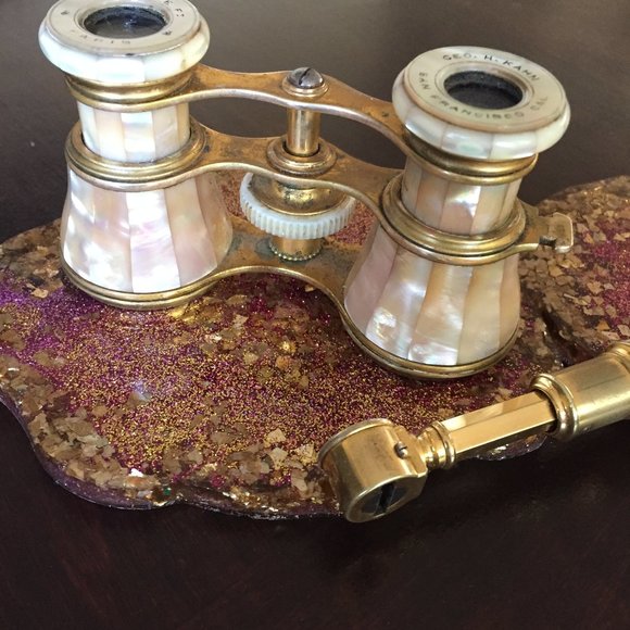 Antique French Lemaire Mother-Of-Pearl Opera Glass - Picture 9 of 9